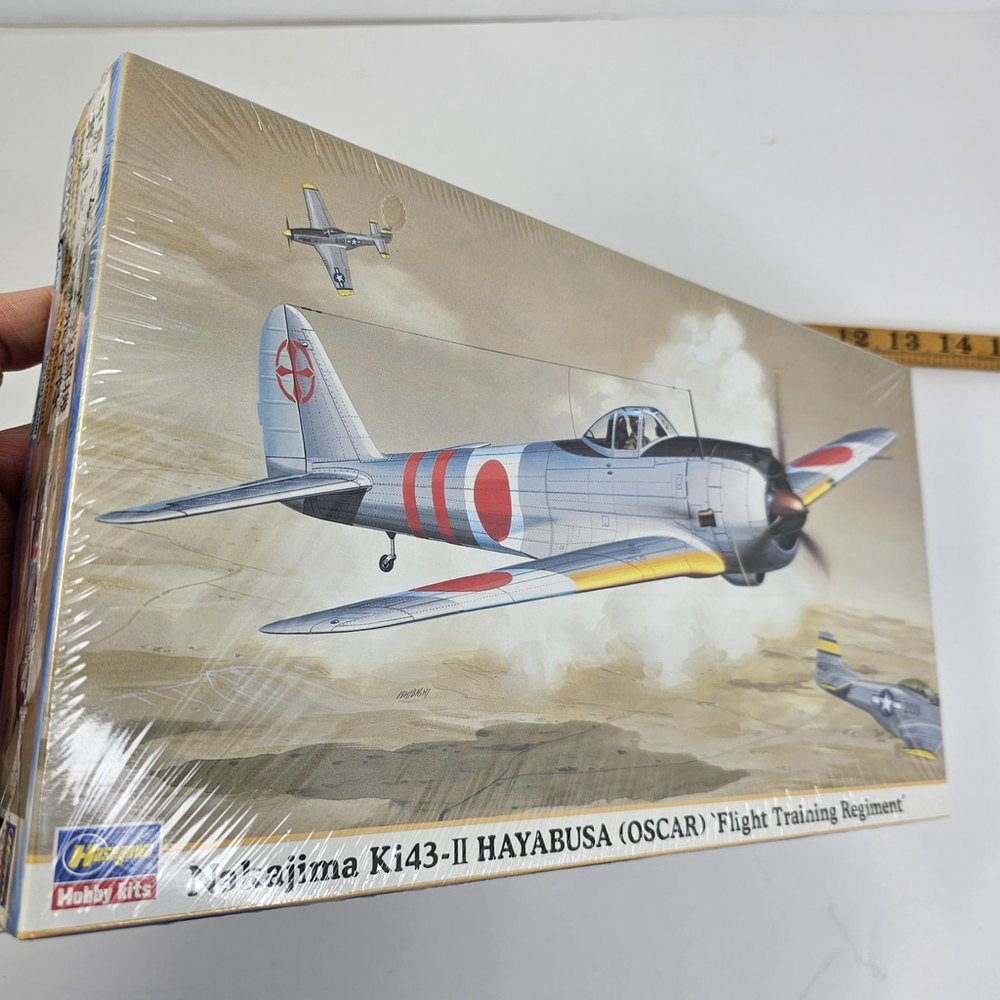 SEALED Hasegawa 1/48 Nakajima Ki43-II Hayabusa Oscar Flight Training Regiment